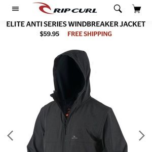 Rip curl anti series jacket (black/charcoal)